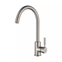 Смеситель для кухни Paulmark Holstein Ho212063-BS, сталь