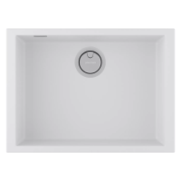 Мойка кухонная Paulmark NEO CLASSIC 60 PM966044-WH, искусственный камень (ACRYSTONE), белый