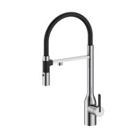 Смеситель для кухни Paulmark MAGNETO Ma213188-BS, с подключением к фильтру, сталь