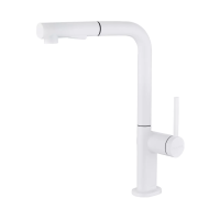 Смеситель для кухни Paulmark Neo Ne214419-WH, белый