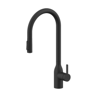 Смеситель для кухни Paulmark UNIVERSAL Un213880-AN, с подключением к фильтру, антрацит