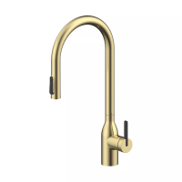 Смеситель для кухни Paulmark UNIVERSAL Un213880-LG, с подключением к фильтру, зотоло