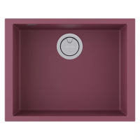 Мойка кухонная Paulmark NEO CLASSIC 56 PM965644-ME, искусственный камень (ACRYSTONE), красный