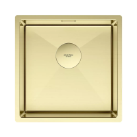 Мойка кухонная Paulmark NEXT 44 PM214444-LG, нержавеющая сталь, зотоло