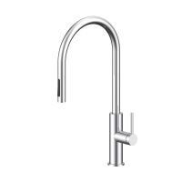 Смеситель для кухни Paulmark Senso Se215180-CR, сенсорный душ / струя, хром