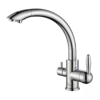 Смеситель для кухни Paulmark Essen Es213001-CR, с подключением к фильтру, хром
