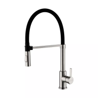 Смеситель для кухни Paulmark Halt Ha214021-BS, сталь
