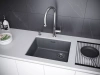 Смеситель для кухни Paulmark Galant Ga213077-BS, с подключением к фильтру, сталь