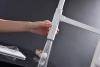 Смеситель для кухни Paulmark Leader Le214101-WH, с гибким изливом, белый
