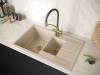 Смеситель для кухни Paulmark Siegen Si213111-BR, с гибким изливом, бронза