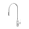 Смеситель для кухни Paulmark UNIVERSAL Un213880-WH, с подключением к фильтру, белый