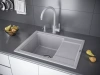 Дозатор для кухонной мойки Paulmark DECUS D004-GR, серый