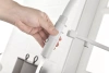 Смеситель для кухни Paulmark Gravity Gr213888-WH, с подключением к фильтру, белый