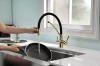 Смеситель для кухни Paulmark Siegen Si213111-G, с гибким изливом, золото