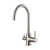 Смеситель для кухни Paulmark Essen Es213211-BS, с подключением к фильтру, сталь