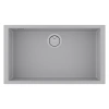 Мойка кухонная Paulmark NEO CLASSIC 76 PM967644-UGR, искусственный камень (ACRYSTONE), серый