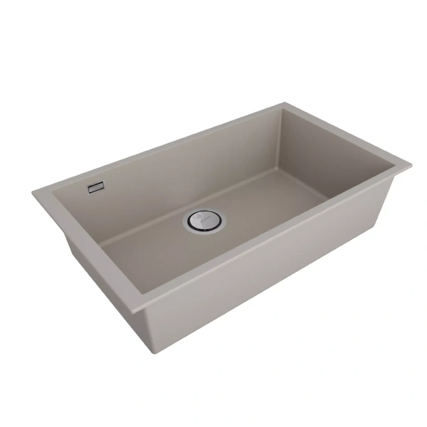 Мойка кухонная Paulmark NEO CLASSIC 76 PM967644-AR, искусственный камень (ACRYSTONE), бежевый