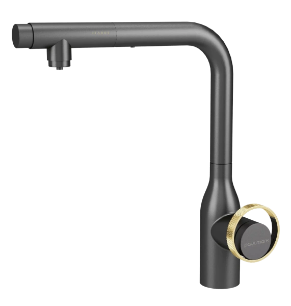 Сменная ручка для смесителя Paulmark Ur213104-GM-BG,