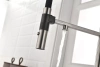 Смеситель для кухни Paulmark Gravity Gr213888-BS, с подключением к фильтру, сталь