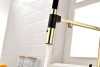Смеситель для кухни Paulmark Gravity Gr213888-G, с подключением к фильтру, золото