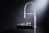 Смеситель для кухни Paulmark Leader Le214101-WH, с гибким изливом, белый