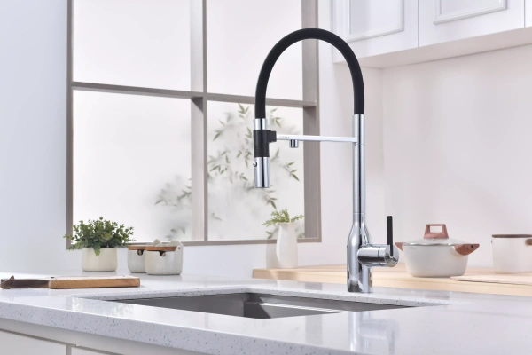 Смеситель для кухни Paulmark MAGNETO Ma213188-CR, с подключением к фильтру, хром