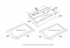 Мойка кухонная Paulmark NEXT-PRO 74 PM707445-BS, нержавеющая сталь, сталь