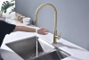 Смеситель для кухни Paulmark Senso Se215180-LG, сенсорный душ / струя, зотоло