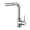Смеситель для кухни Paulmark Kassel Ka214311-CR, с выдвижным изливом, хром