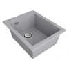 Мойка кухонная Paulmark DECORATION 41 PM934150-UGR, искусственный камень (ACRYSTONE), серый