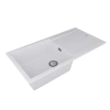 Мойка кухонная Paulmark EXTENSIO 99 PM989950-WH, искусственный камень (ACRYSTONE), белый