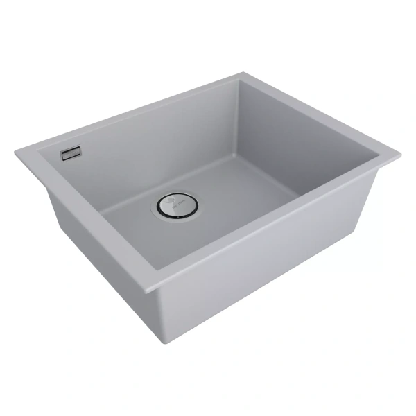 Мойка кухонная Paulmark NEO CLASSIC 56 PM965644-UGR, искусственный камень (ACRYSTONE), серый