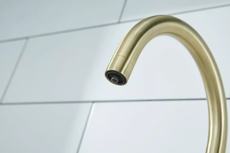 Смеситель для кухни Paulmark Essen Es213211-BR, с подключением к фильтру, бронза