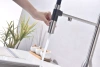Смеситель для кухни Paulmark MAGNETO Ma213188-BS, с подключением к фильтру, сталь