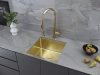 Дозатор для кухонной мойки Paulmark DECUS D004-LG, зотоло