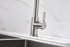 Смеситель для кухни Paulmark Halt Ha214021-BS, сталь