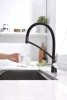 Смеситель для кухни Paulmark Siegen Si213111-BLM, с гибким изливом, черный