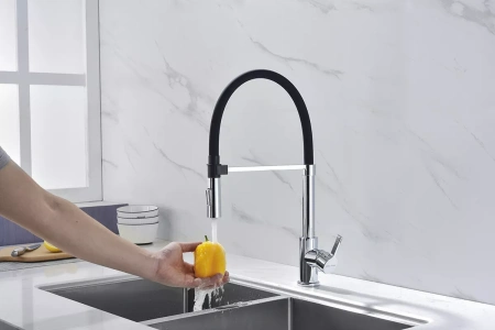 Смеситель для кухни Paulmark Halt Ha214021-CR, хром