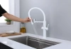 Смеситель для кухни Paulmark NEXUS Ne213999-WH, с подключением к фильтру, белый