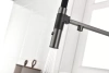 Смеситель для кухни Paulmark Gravity Gr213888-GM, с подключением к фильтру, вороненая сталь