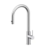 Смеситель для кухни Paulmark Galant Ga213077-BS, с подключением к фильтру, сталь
