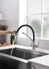 Смеситель для кухни Paulmark Siegen Si213111-BS, с гибким изливом, сталь