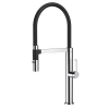 Смеситель для кухни Paulmark Leader Le214101-CR, с гибким изливом, хром
