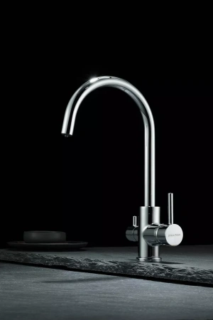 Смеситель для кухни Paulmark Essen Es213211-CR, с подключением к фильтру, хром