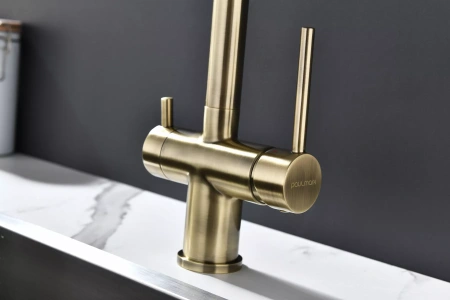 Смеситель для кухни Paulmark Holstein Ho212063-WH, белый