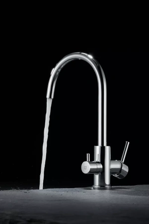 Смеситель для кухни Paulmark Essen Es213211-CR, с подключением к фильтру, хром
