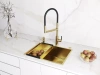 Дозатор для кухонной мойки Paulmark KRAFT D003-BG, золото брашированное