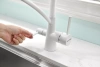 Смеситель для кухни Paulmark Siegen Si213111-WH, с гибким изливом, белый
