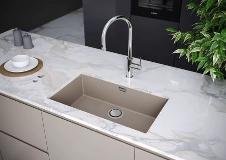 Смеситель для кухни Paulmark Galant Ga213077-CR, с подключением к фильтру, хром
