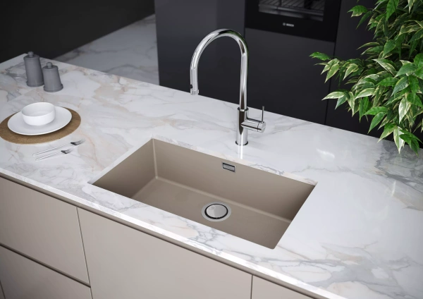 Смеситель для кухни Paulmark Galant Ga213077-CR, с подключением к фильтру, хром